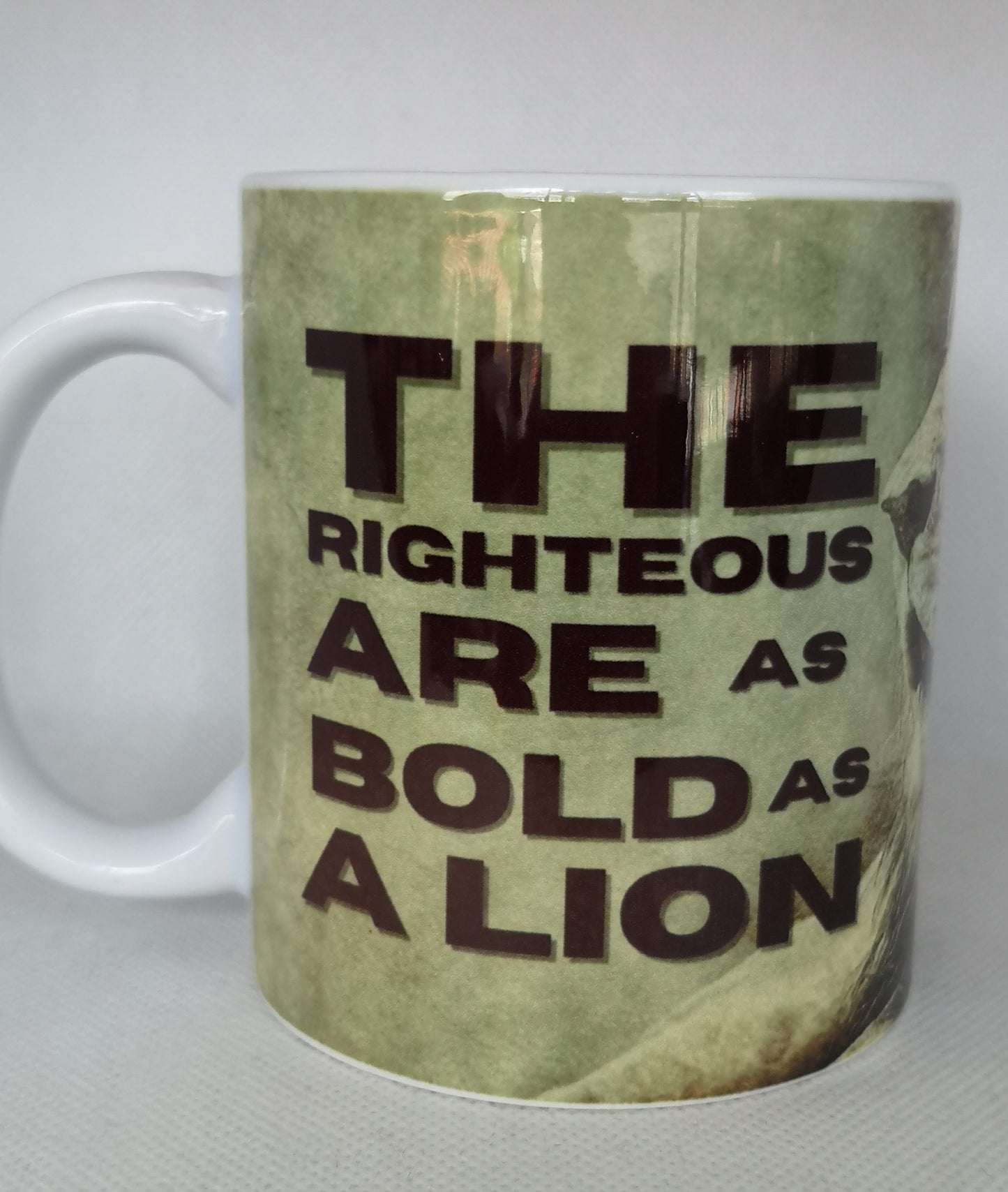 As Bold as a Lion 11oz coffee mug